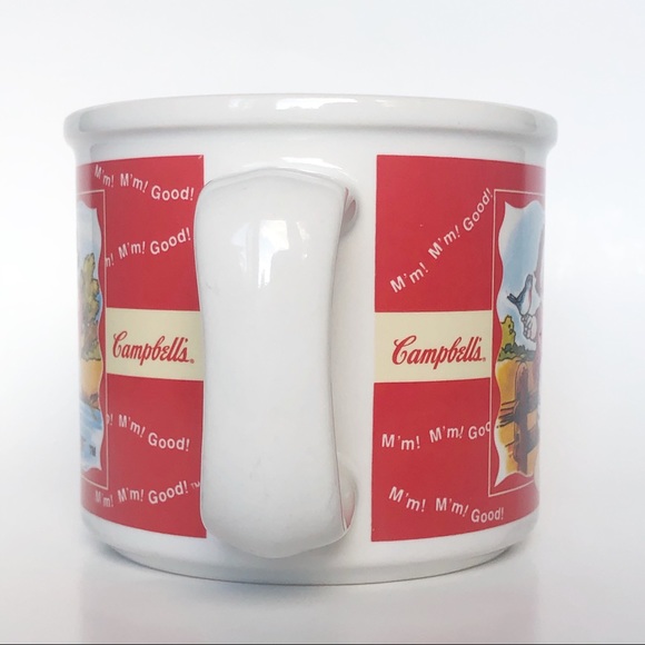 Campbell's Soup Kids Spring Summer Soup Coffee Tea Ceramic Wide Mouth Mug Cup 98 - Picture 4 of 12